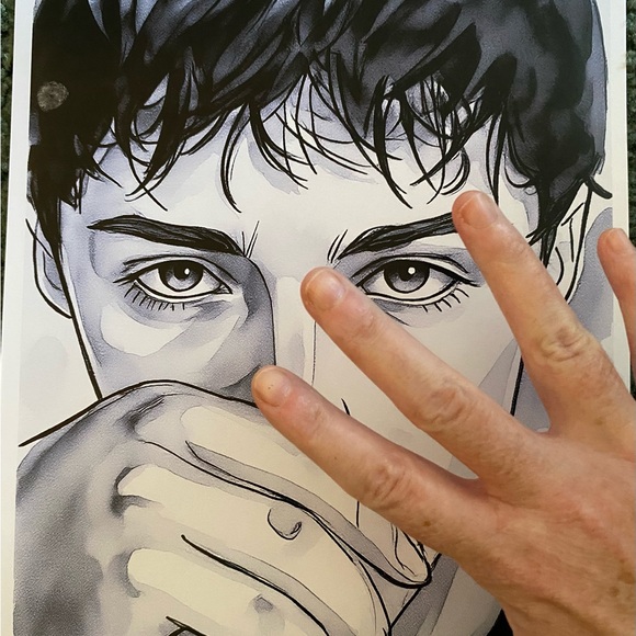 STRANGER THINGS SEASON 5 WILL BYERS ART PRINT - Picture 2 of 2